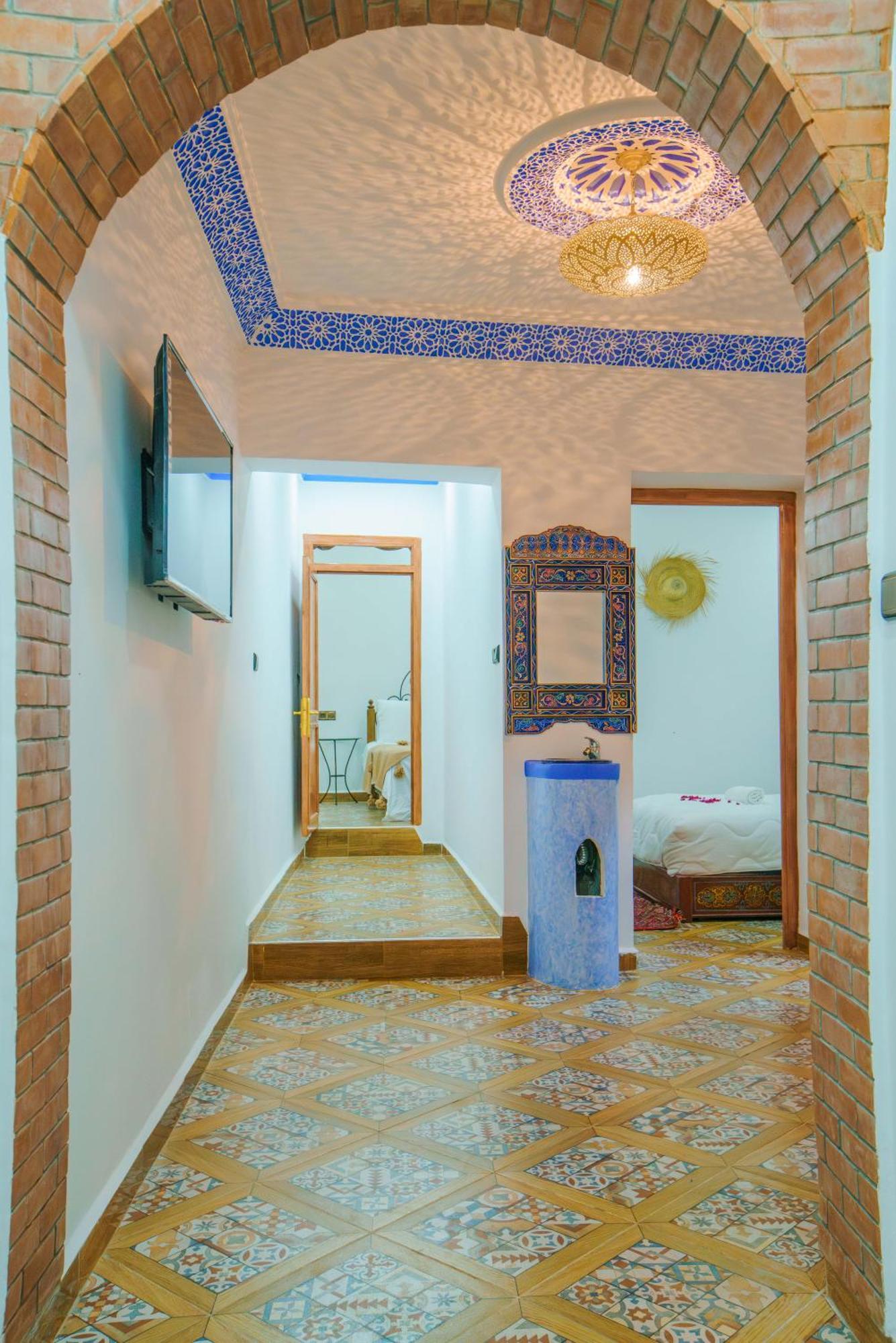 Hotel Dar Artisanat Chefchaouen Esterno foto