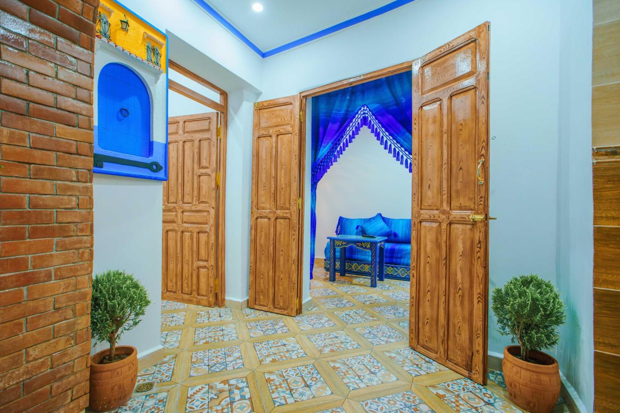 Hotel Dar Artisanat Chefchaouen Esterno foto