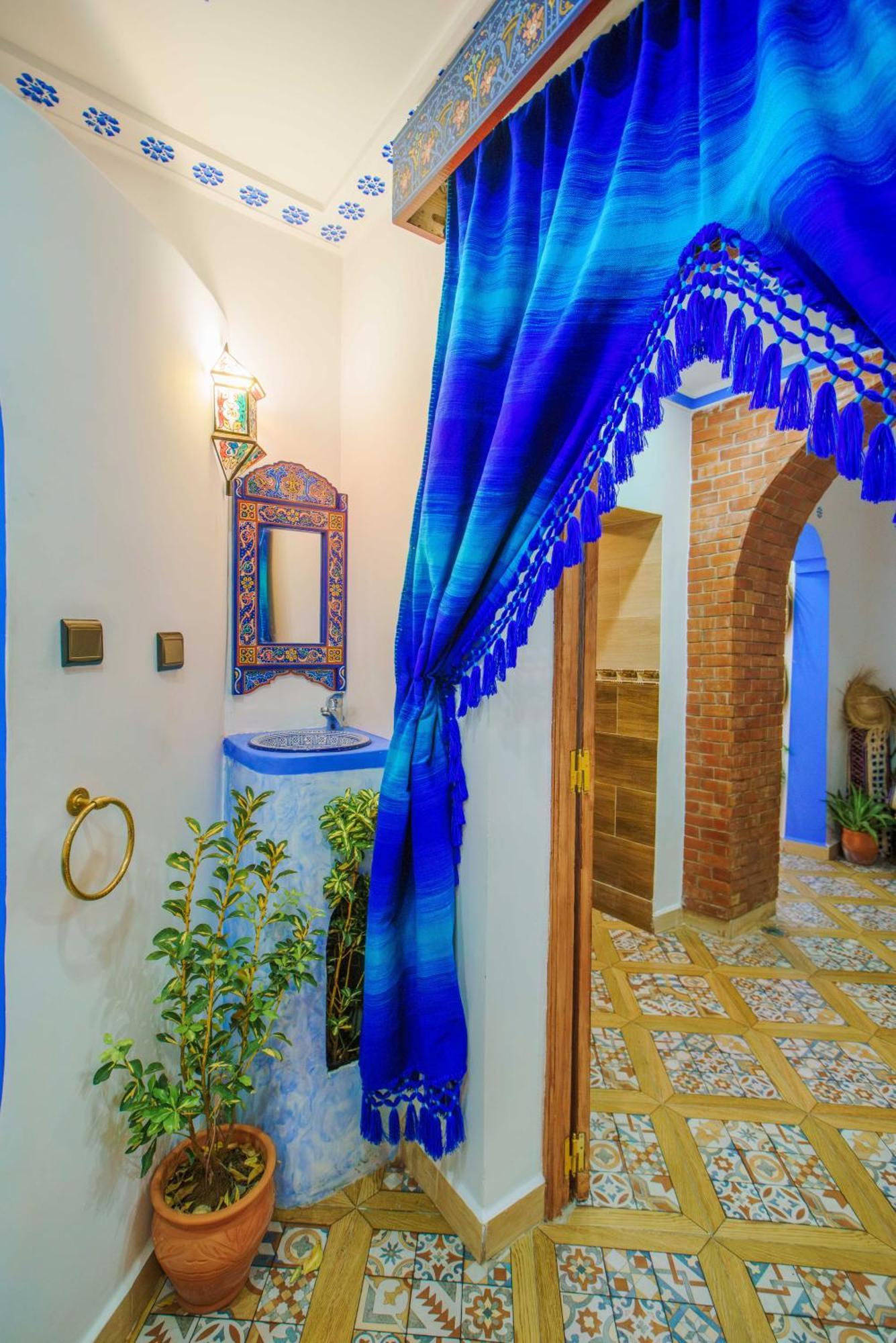 Hotel Dar Artisanat Chefchaouen Esterno foto