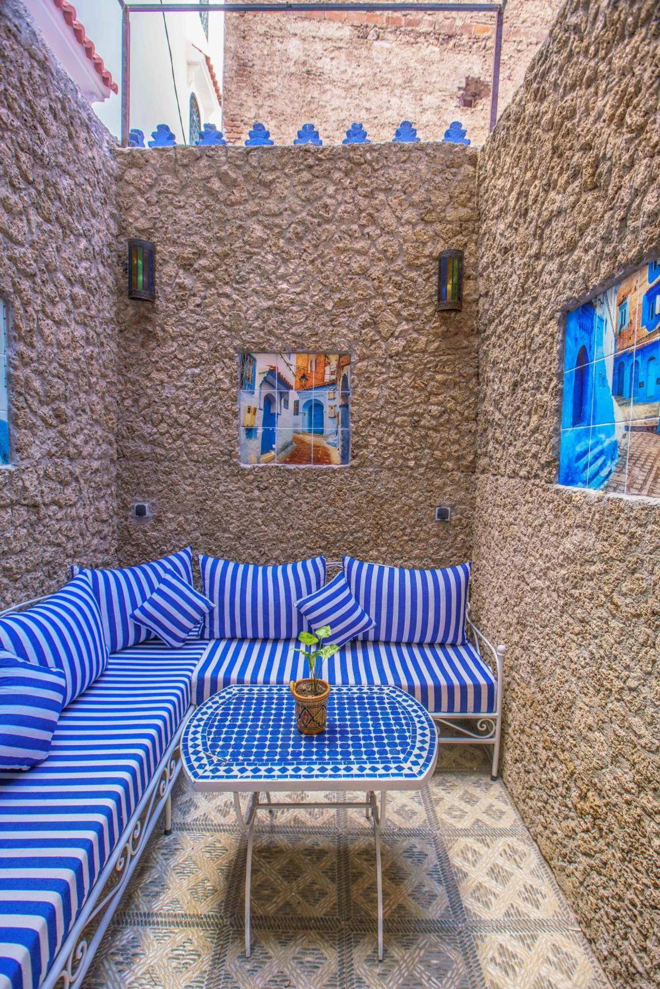 Hotel Dar Artisanat Chefchaouen Esterno foto