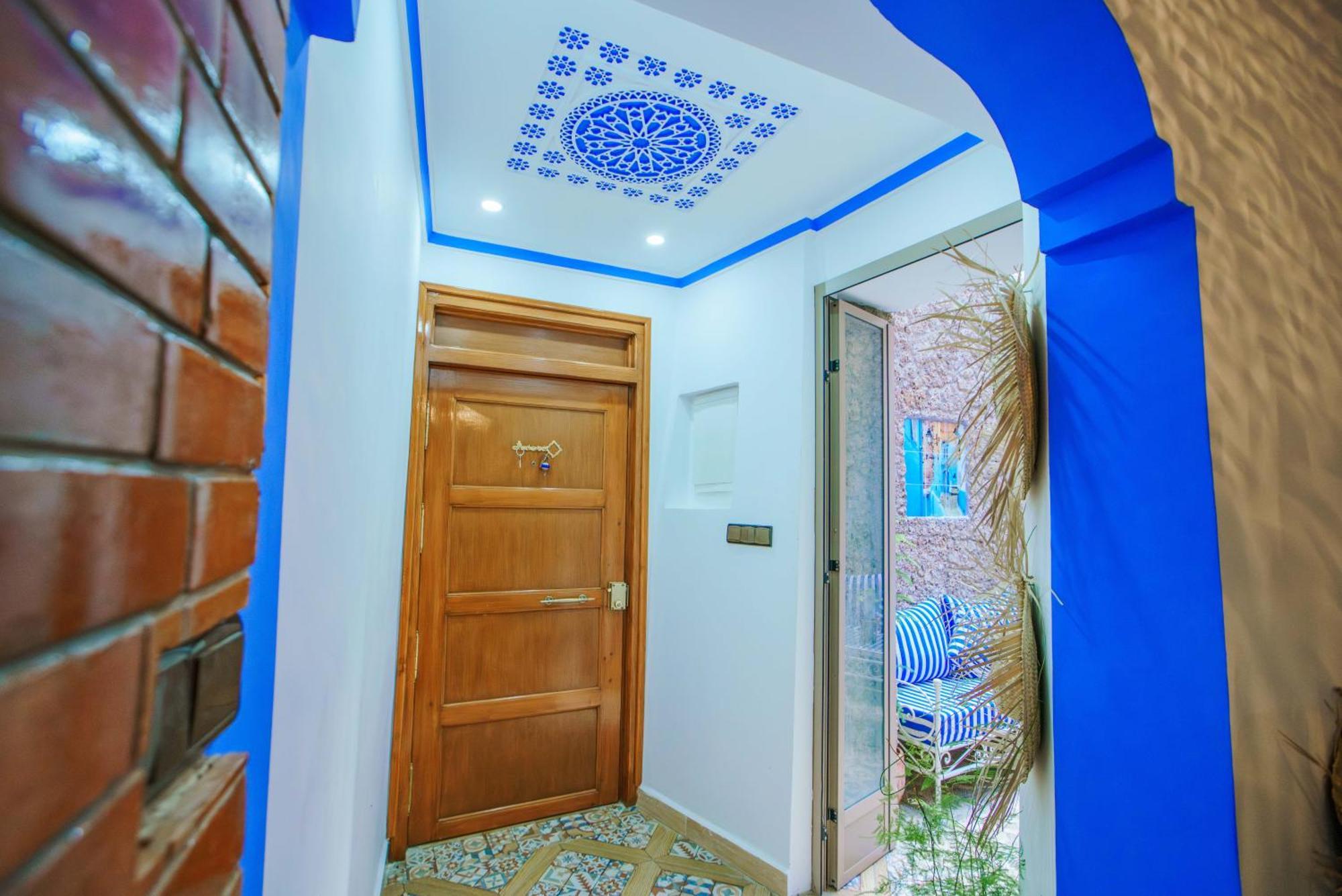 Hotel Dar Artisanat Chefchaouen Esterno foto